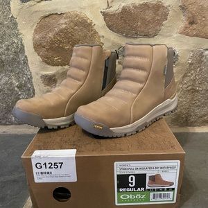 Oboz Sphinx Pull On Winter Boots 9